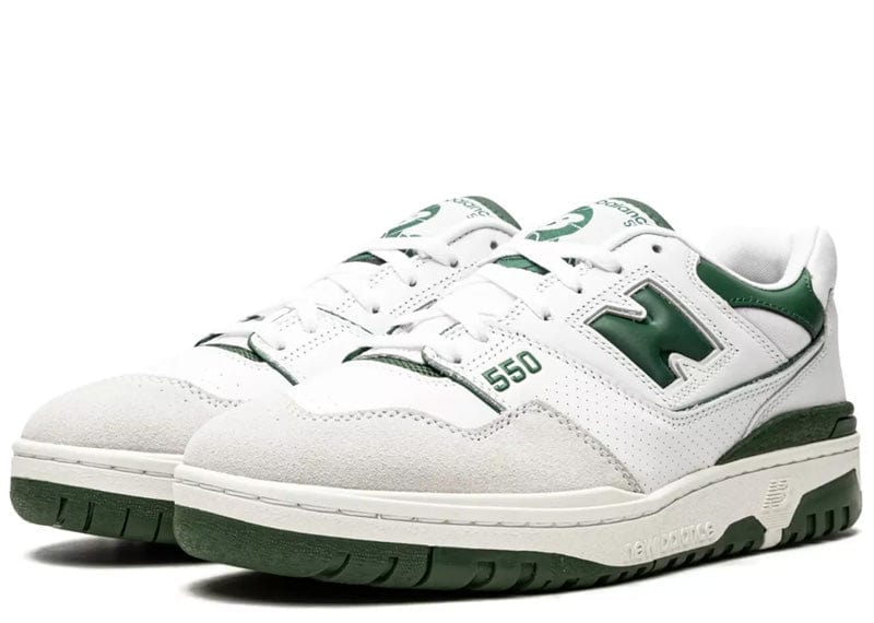 New Balance 550 White – Green Sneakers